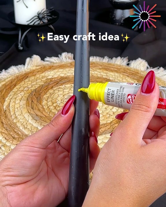 DIY haunted candles to light up Halloween night🦇👻