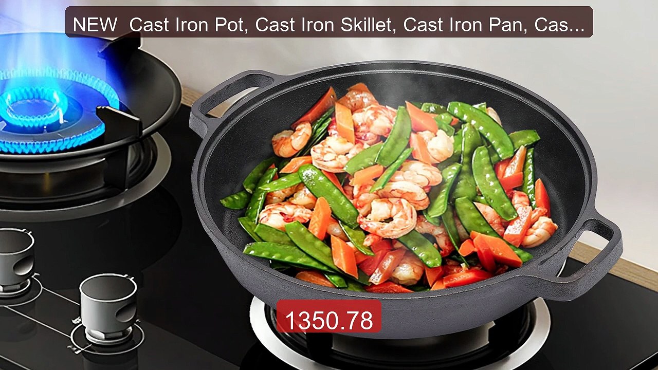 NEW  Cast Iron Pot, Cast Iron Skillet, Cast Iron Pan, Cast ... -- Top Pick 2026 | Unbeatable Price!