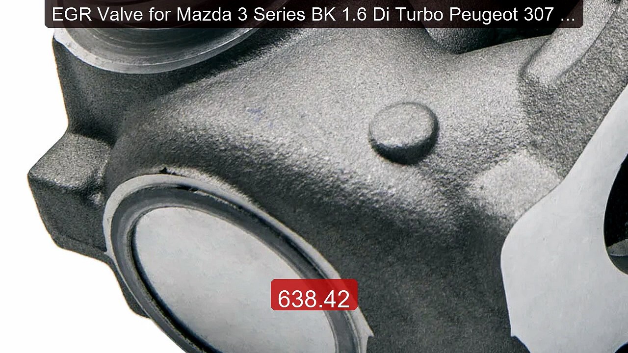 EGR Valve for Mazda 3 Series BK 1.6 Di Turbo Peugeot 307 1.6 ... -- Amazing Value 2026 | Must Have!