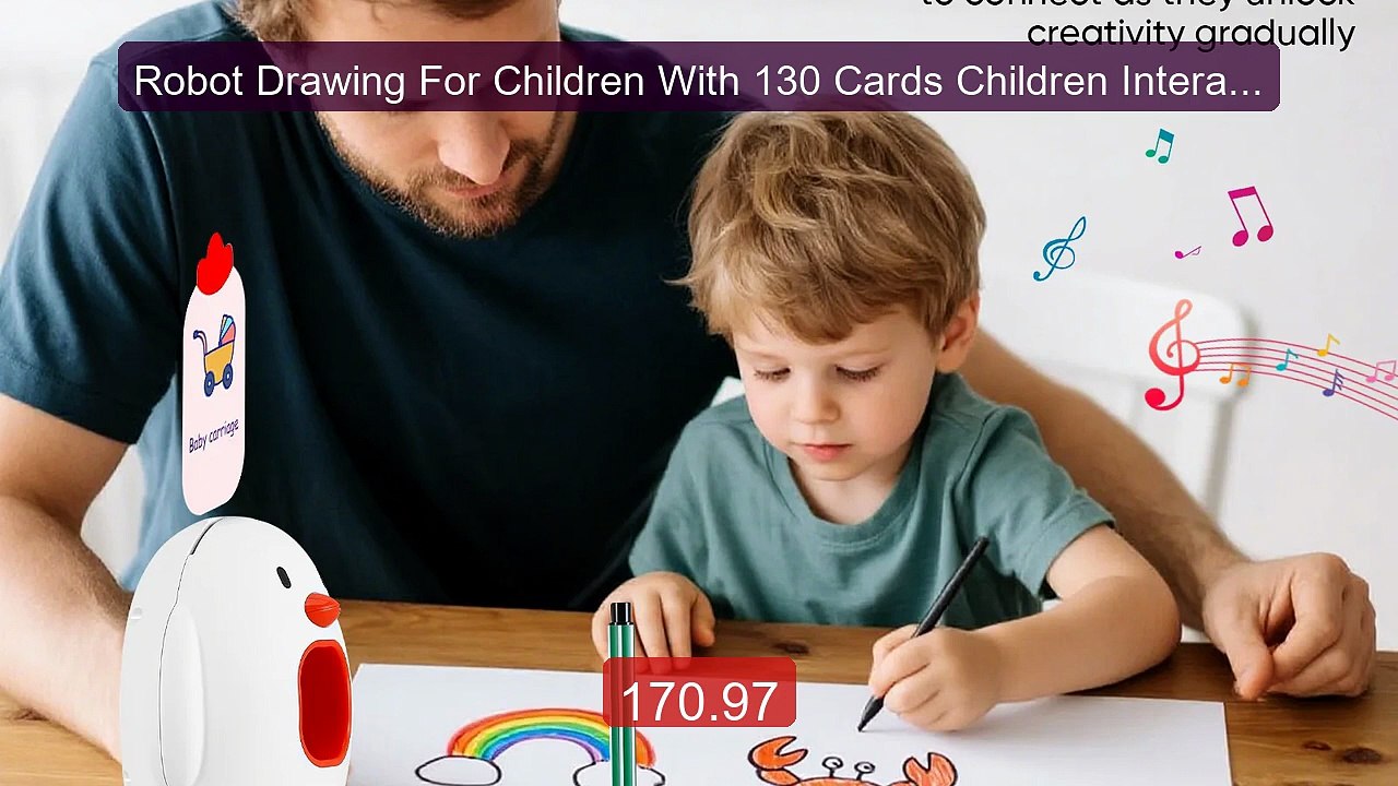 Robot Drawing For Children With 130 Cards Children Interactiv... -- Amazing Value 2026 | Must Have!