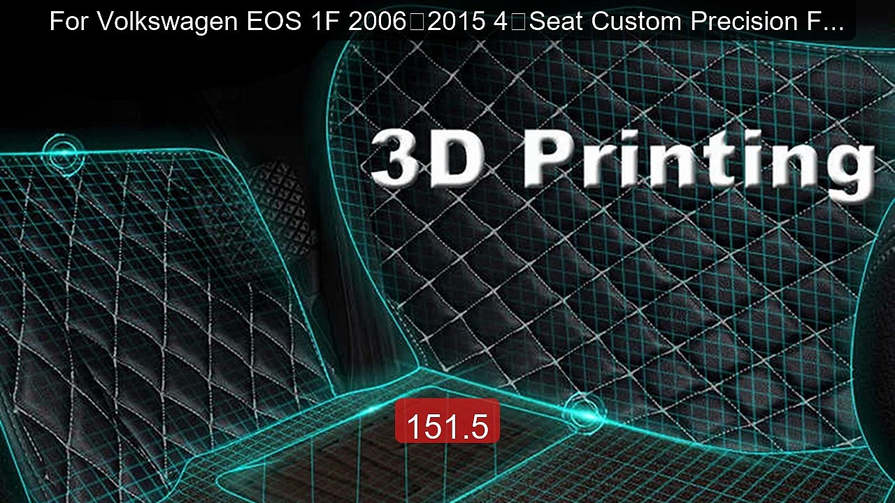 For Volkswagen EOS 1F 2006‑2015 4‑Seat Custom Precision Fit Ca... -- Best Buy 2026 | Great Quality!