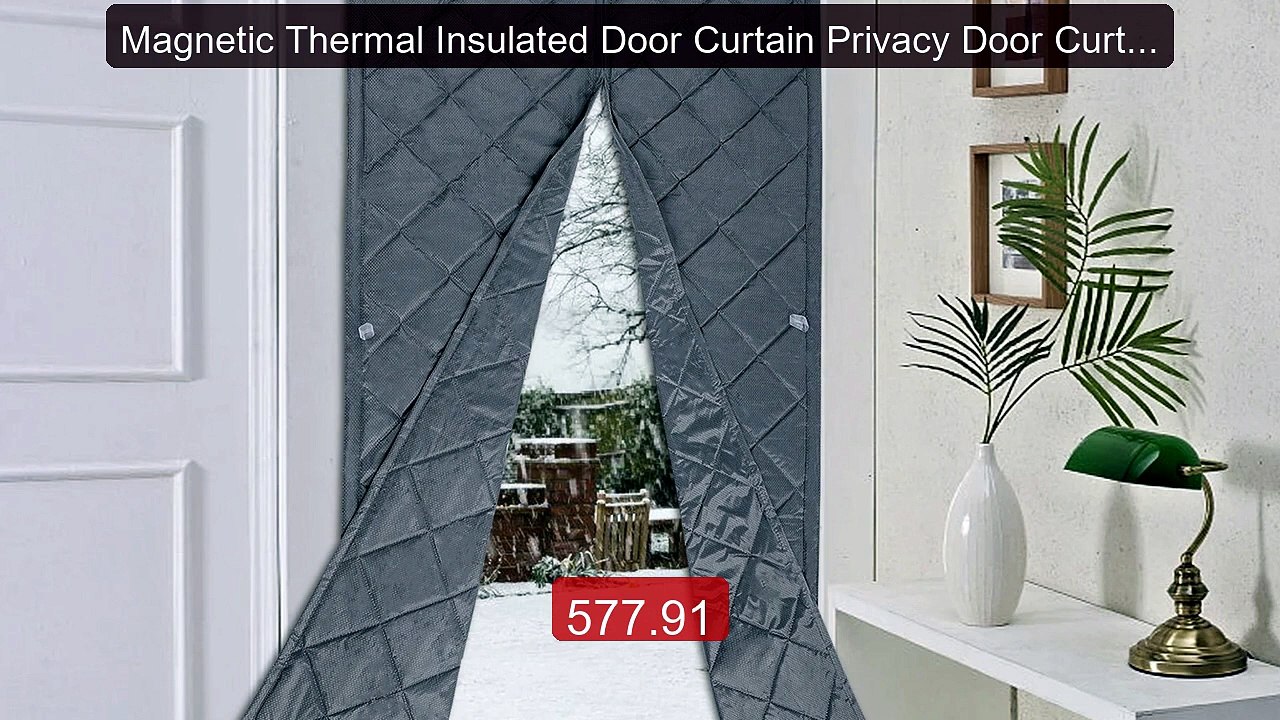 Magnetic Thermal Insulated Door Curtain Privacy Door Curtai... -- Top Pick 2026 | Unbeatable Price!