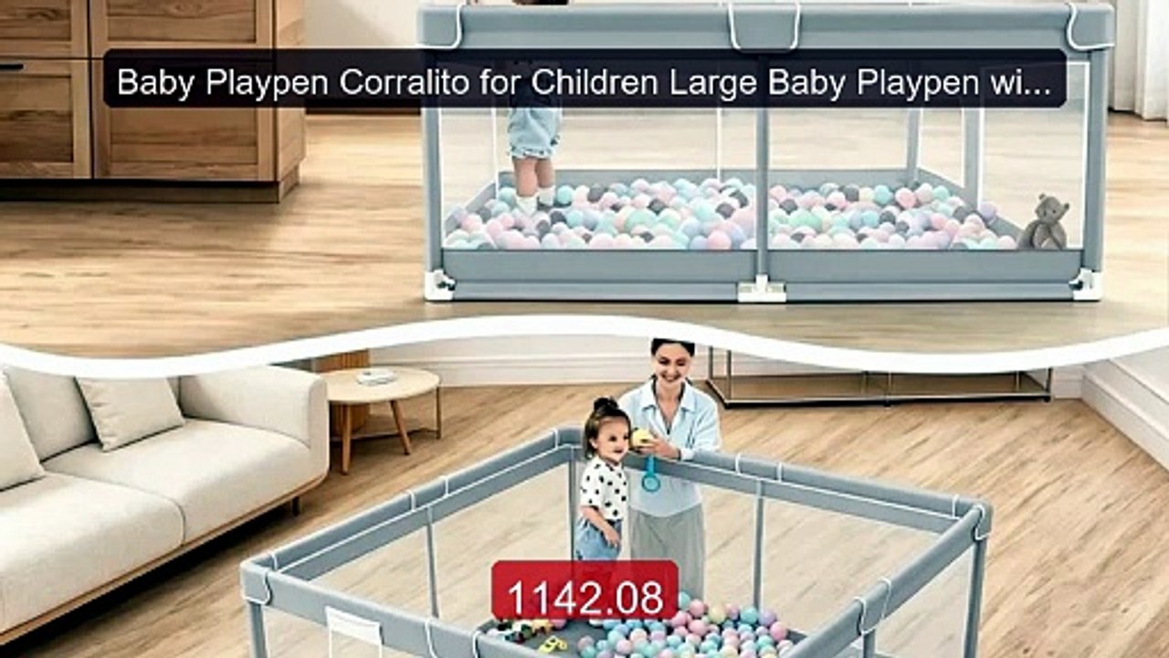 Baby Playpen Corralito for Children Large Baby Playpen with An... -- Hot Deal 2026 | Limited Offer!