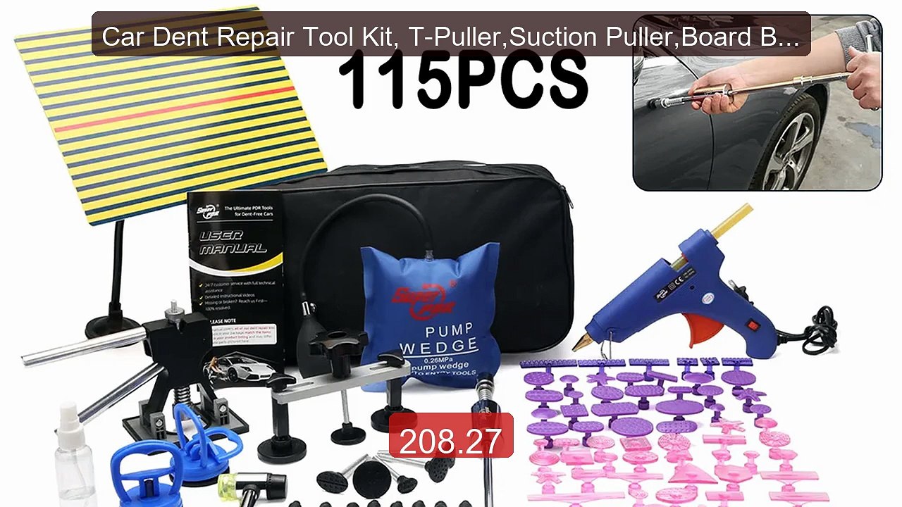 Car Dent Repair Tool Kit, T-Puller,Suction Puller,Board Bridge Pain... -- Top Rated 2026 | Buy Now!