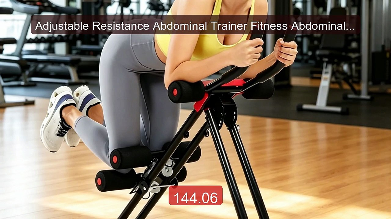Adjustable Resistance Abdominal Trainer Fitness Abdominal Mach... -- Hot Deal 2026 | Limited Offer!