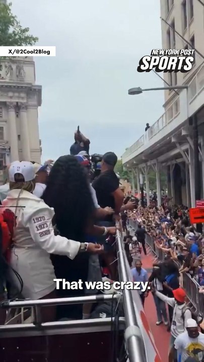 What was it like for @jarule to witness the Knicks win a title?