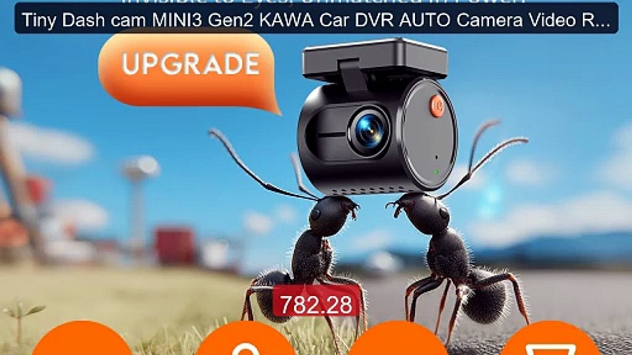 Tiny Dash cam MINI3 Gen2 KAWA Car DVR AUTO Camera Video Recor... -- Amazing Value 2026 | Must Have!