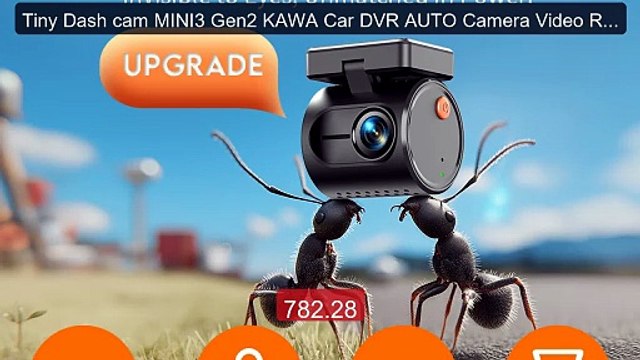 Tiny Dash cam MINI3 Gen2 KAWA Car DVR AUTO Camera Video Recor... Amazing Value 2026 | Must Have!