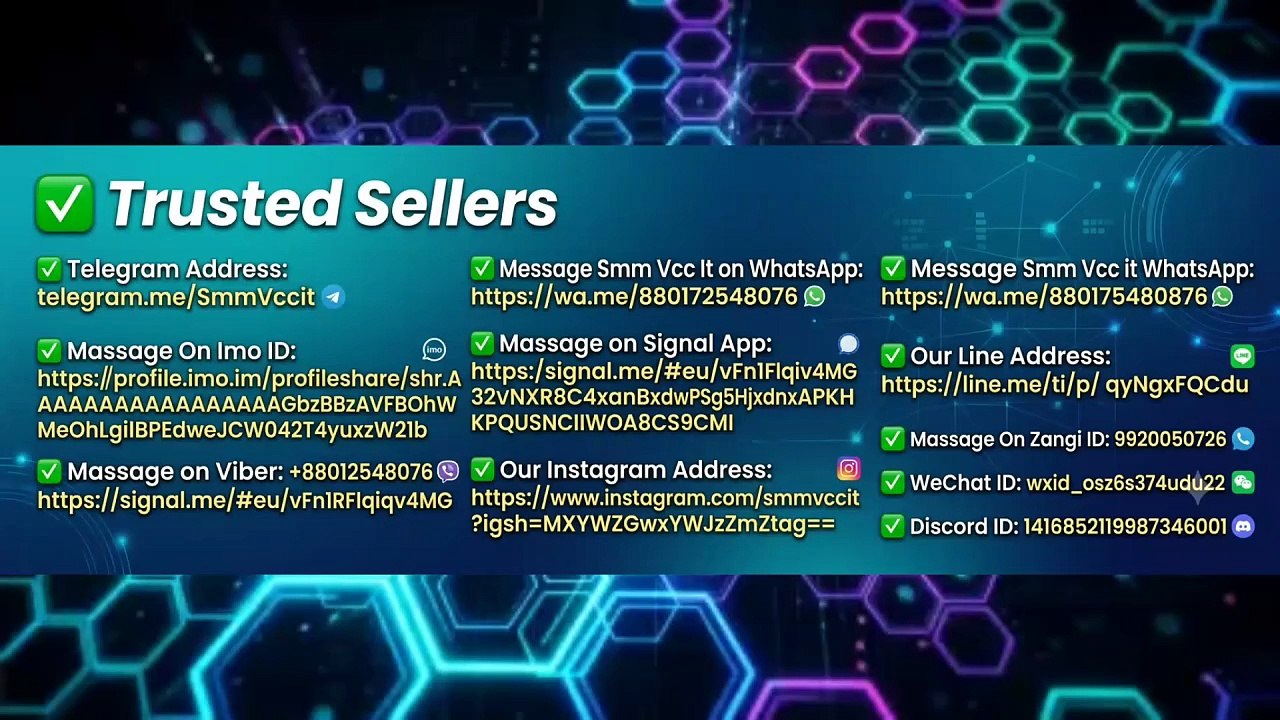Buy digital accounts from reputable marketplaces