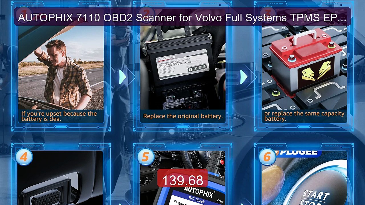 AUTOPHIX 7110 OBD2 Scanner for Volvo Full Systems TPMS EPB Car Cod... -- Best Deal 2026 | Shop Now!