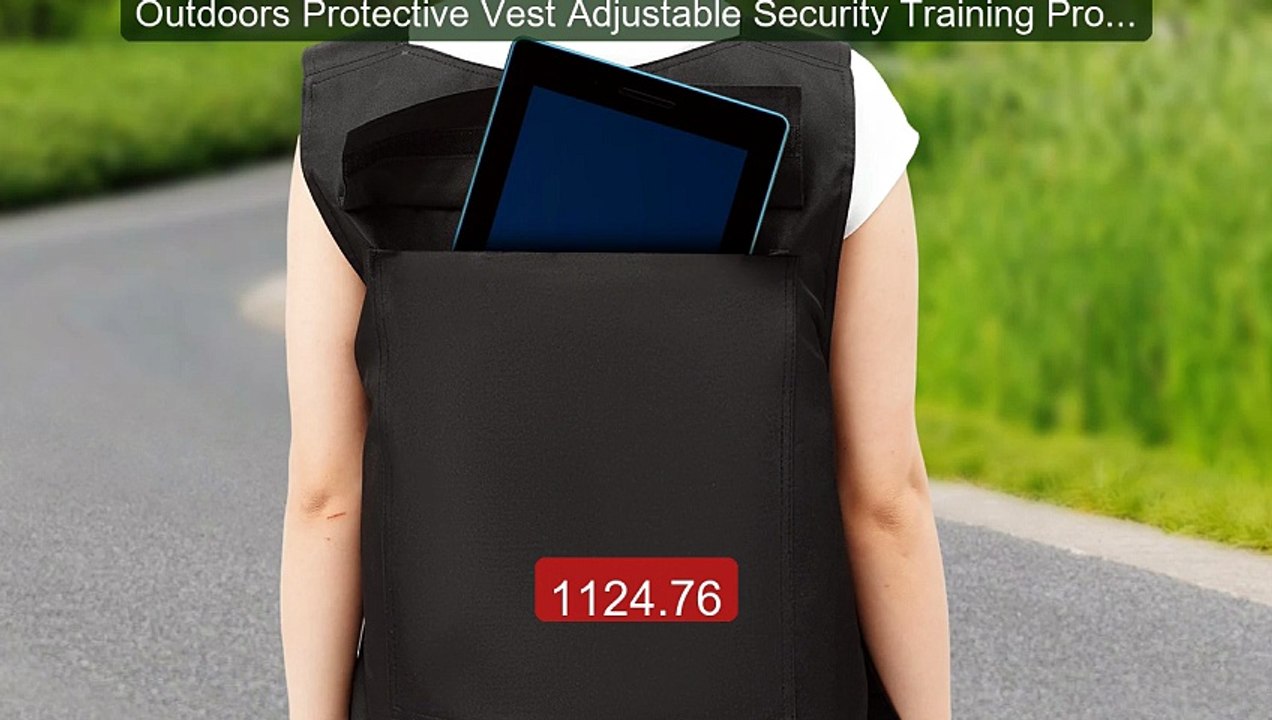 Outdoors Protective Vest Adjustable Security Training Prote... -- Top Pick 2026 | Unbeatable Price!