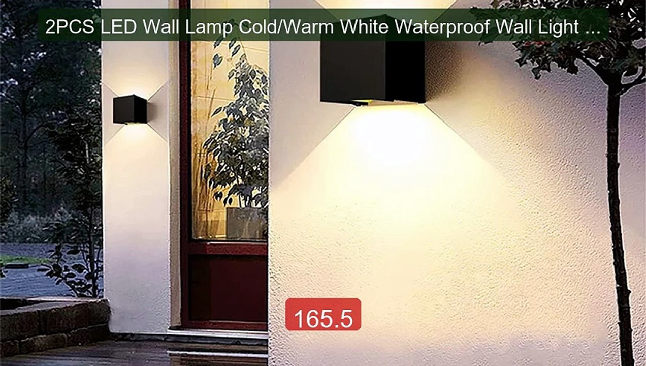 2PCS LED Wall Lamp Cold/Warm White Waterproof Wall Light Adjustable... -- Top Rated 2026 | Buy Now!