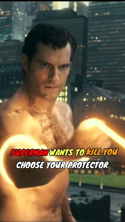 Superman Wants To Kill You Choose Your Protector
