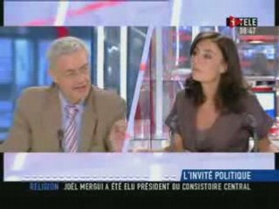 Jean-Louis Bianco à ITele le 23 06 2008