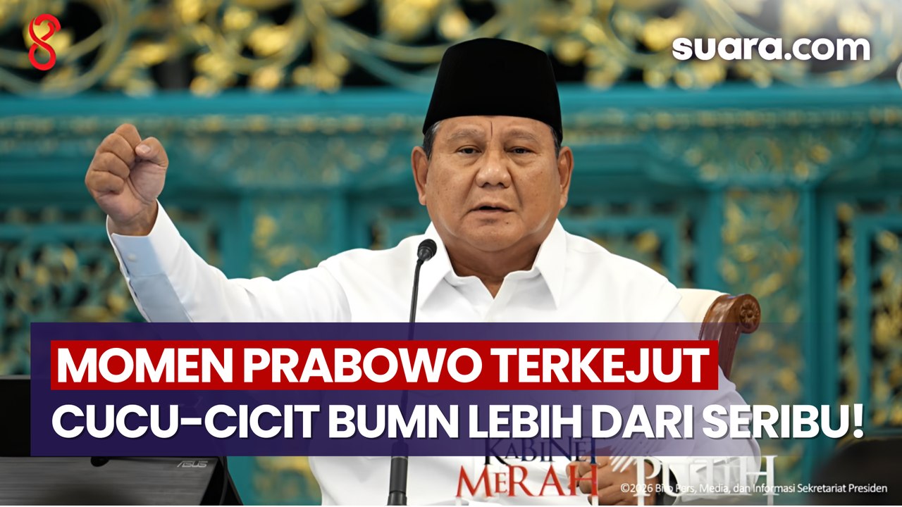 Momen Prabowo Terkejut Soal Cucu-Cicit BUMN yang Mencapai Lebih dari Seribu!
