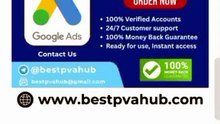 Buy & Rent Google Ads Agency Accounts
