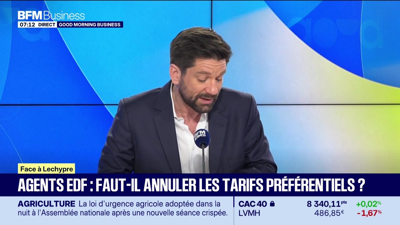 Emmanuel Lechypre face à Raphaël Legendre : Agents EDF, faut-il annuler les tarifs préférentiels ? - 21/07