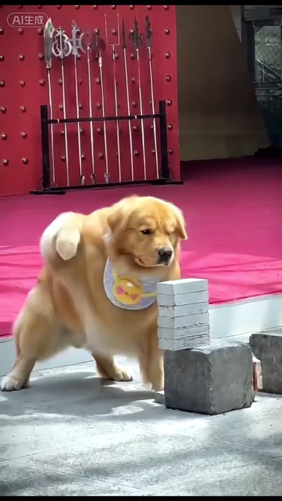 Hard Work Makes a Perfect Pup