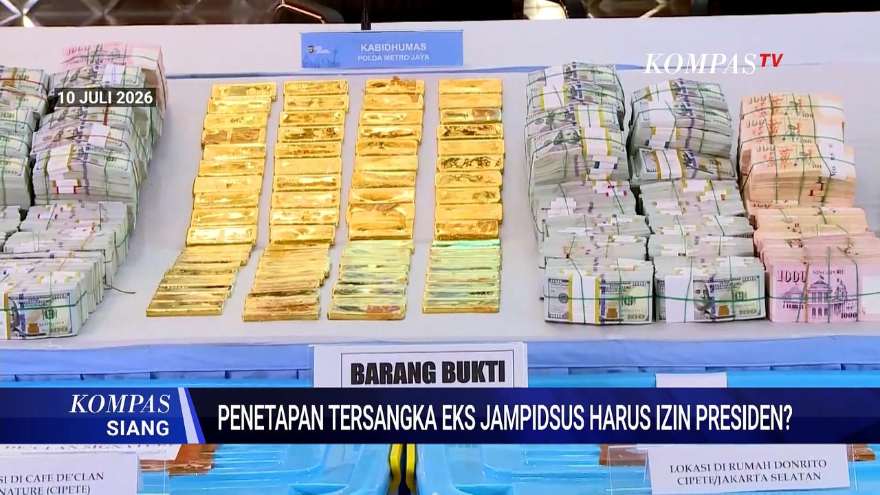 Polemik Izin Presiden Mencuat, Bagaimana Mekanisme Penetapan Tersangka Berlaku? | KOMPAS SIANG