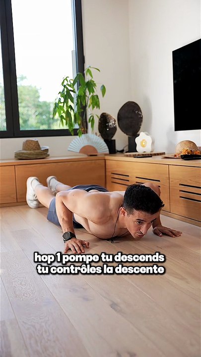 Programme pectoraux à la maison sans matériel !! 🔥
