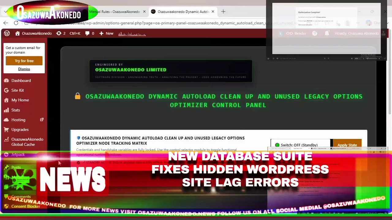 New Database Suite Fixes Hidden WordPress Site Lag Errors