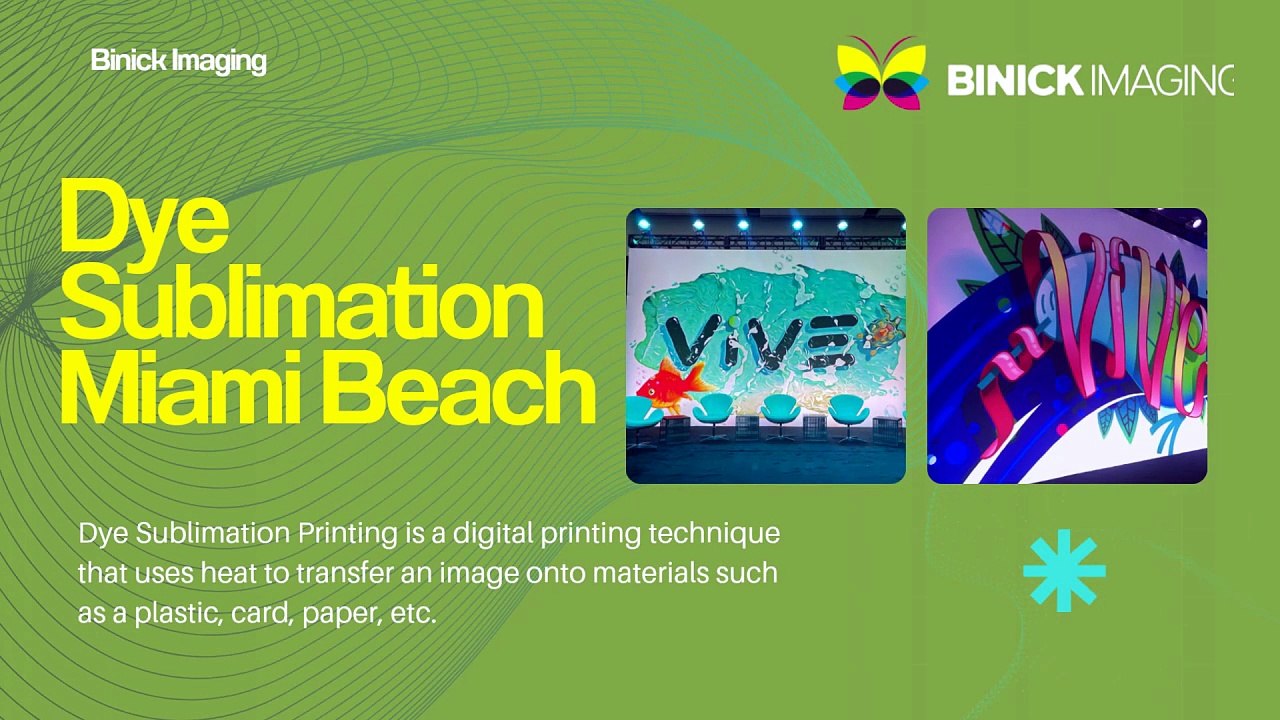 Dye Sublimation Miami Beach