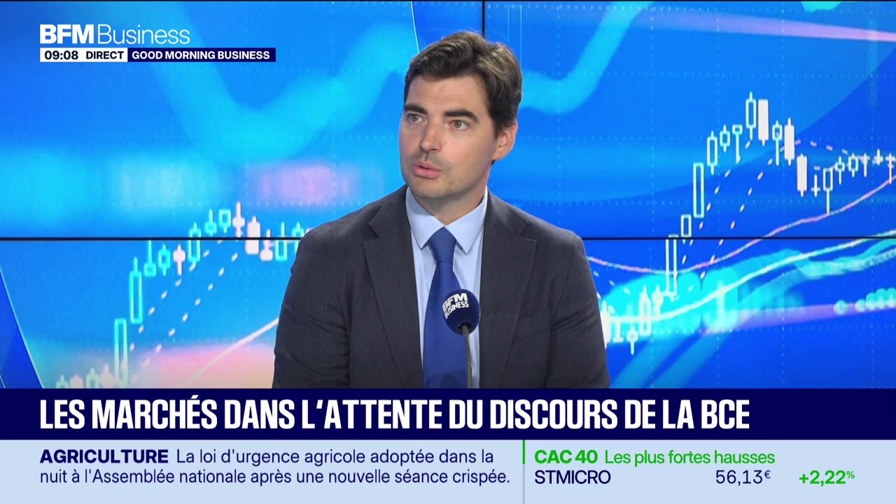 Les marchés dans l'attente des annonces de taux de la BCE - 21/07