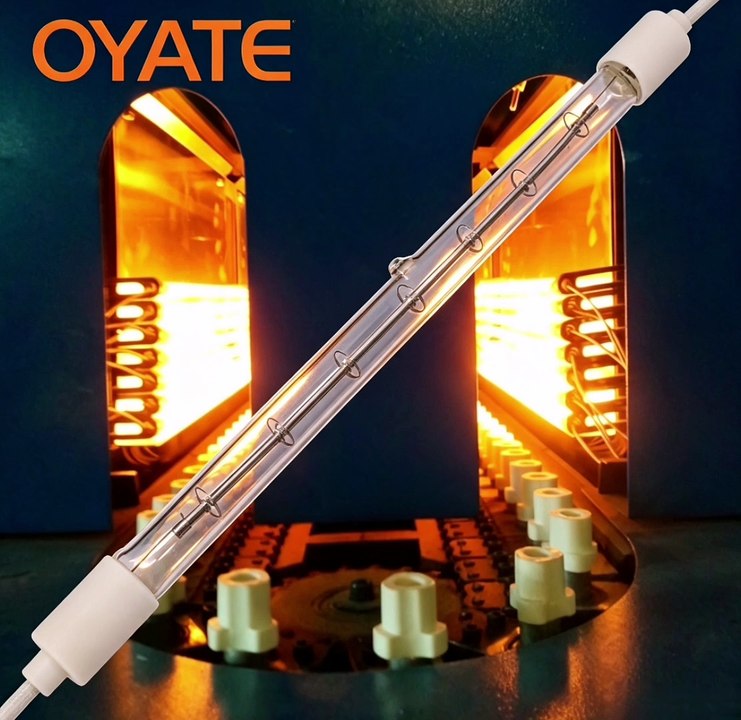 650mm 800W 600W Halogen Infrared Heater Tube for PET Blow Molding Machine