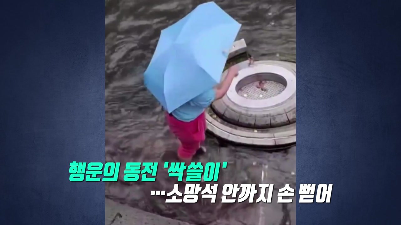 소원 담긴 동전 '싹쓸이'...'청계천 줍줍' 처벌 가능성은? [앵커리포트] / YTN