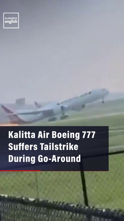 Kalitta Air Boeing 777 Suffers Tailstrike During Go-Around