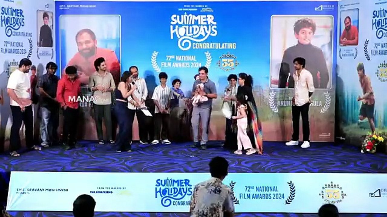 35 Movie Child Artist Arun Dev Parents Emotional Reaction about 72nd Naitonal Award Win
