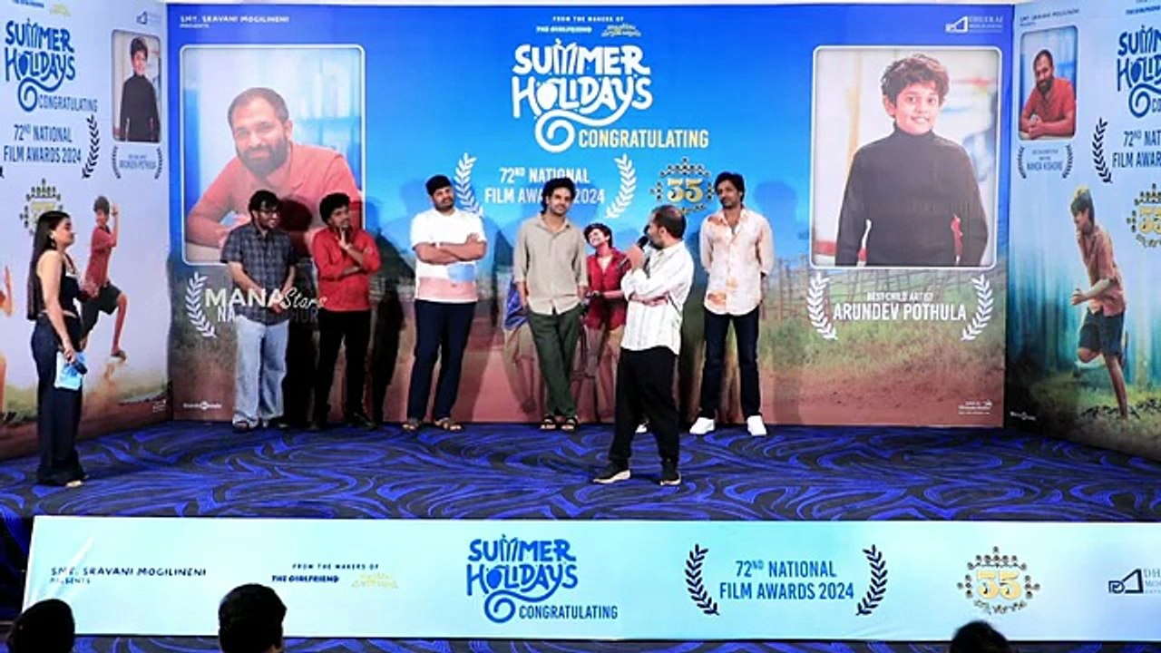 Director Nanda Kishore Emotional Speech @ SummerHolidays Congratulating 72nd National Award