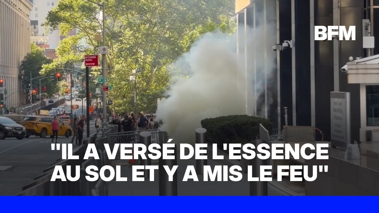 New York: un homme accusé d'avoir lancé un engin incendiaire contre un bâtiment fédéral