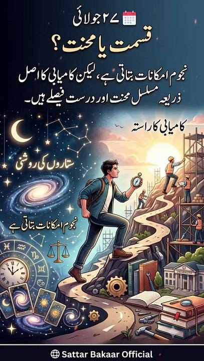 #Aj27 #July #2026 #Aj #ka #Mukhtasr #Pegham#faceboolreels #nonfolliwers #PakistaniAstrology #sattarBakaarofficial #Since2015