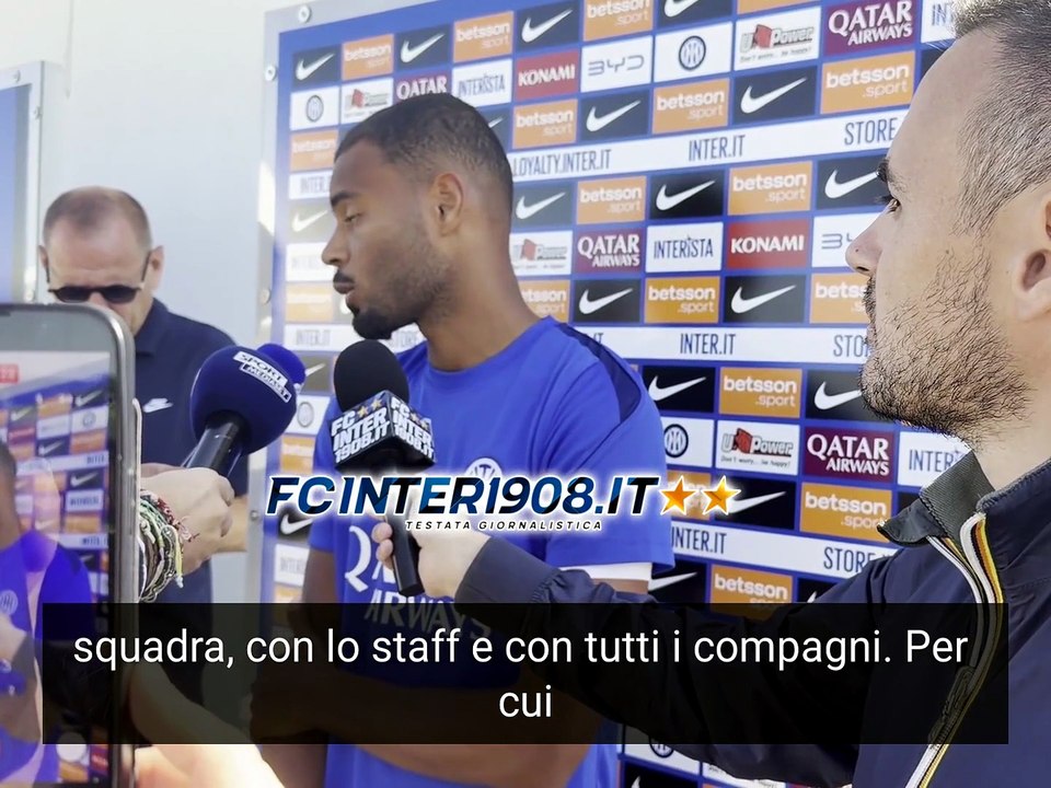 VIDEO FCIN1908 / Diouf: "Il mio ruolo? Gioco dove vuole il mister. Voglio far bene"