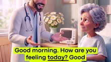 TALKING TO A DOCTOR IN THE HOSPITAL 🏥 Easy English Conversation #shorts