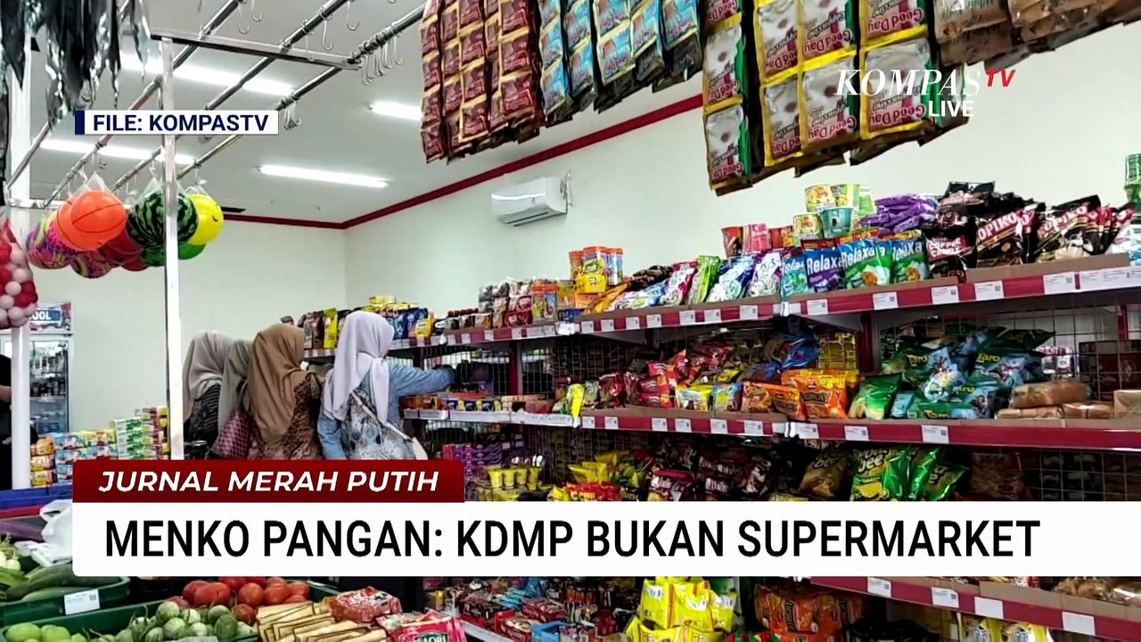 Menko Pangan Tegaskan Koperasi Desa Merah Putih Bukan Supermarket atau Toko Serba Ada | JMP