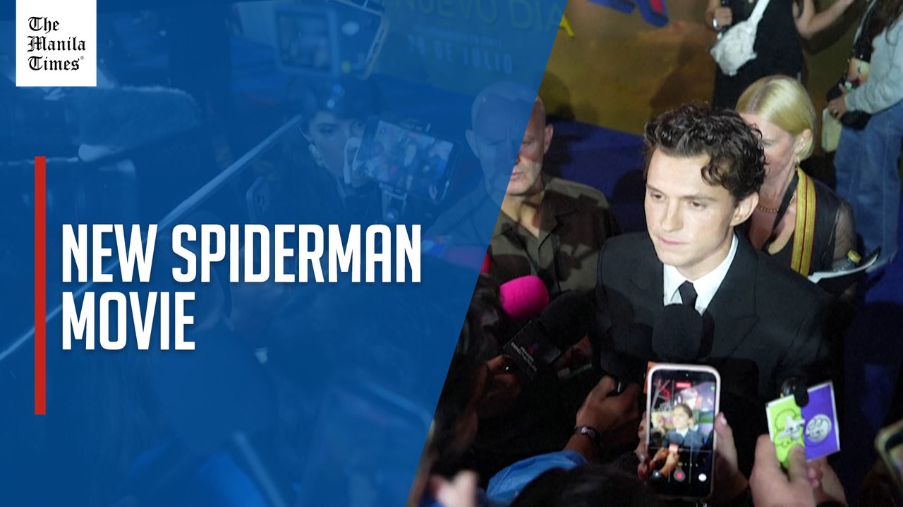 Tom Holland and Zendaya present new Spider-Man movie in Mexico