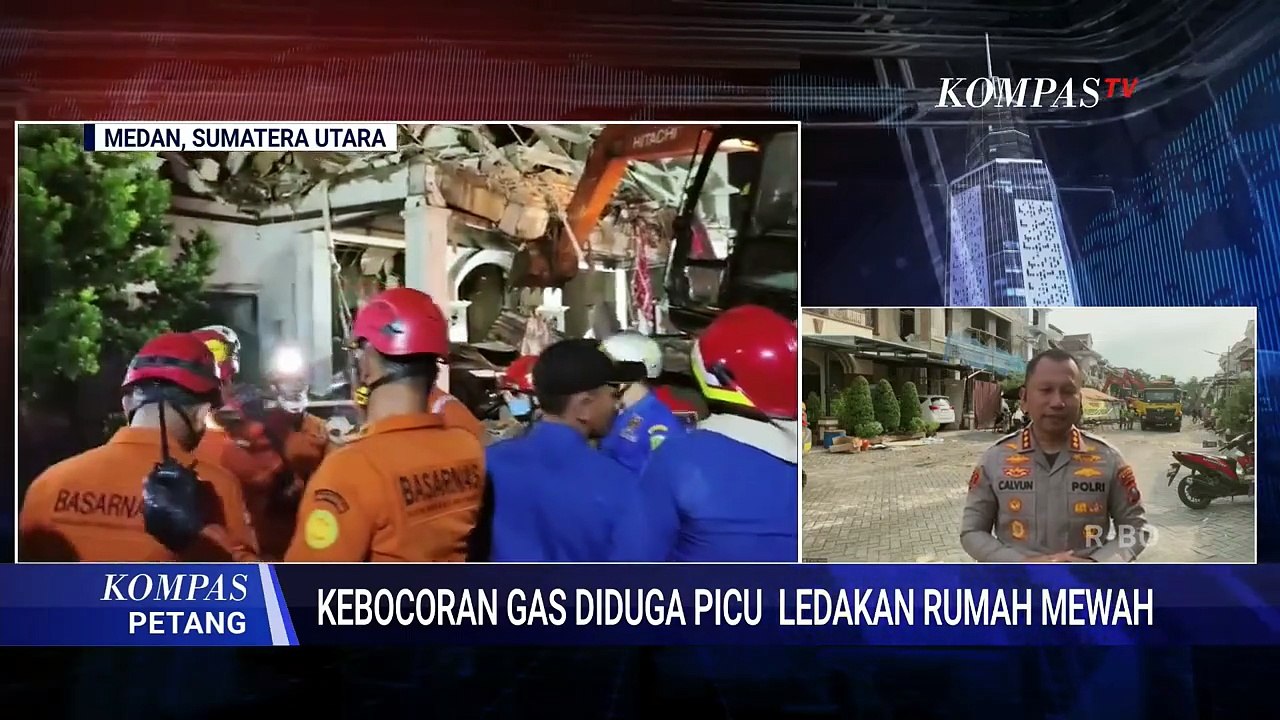 2 Orang Tewas Dalam Insiden Kebocoran Gas di Perumahan Mewah di Medan | KOMPAS PETANG