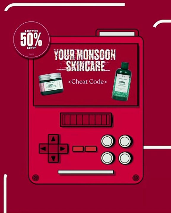 Refresh Your Monsoon Routine with The Body Shop