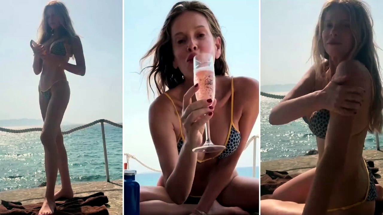 Alessia Marcuzzi incanta a 53 anni: addome scolpito in bikini e la routine sotto il sole