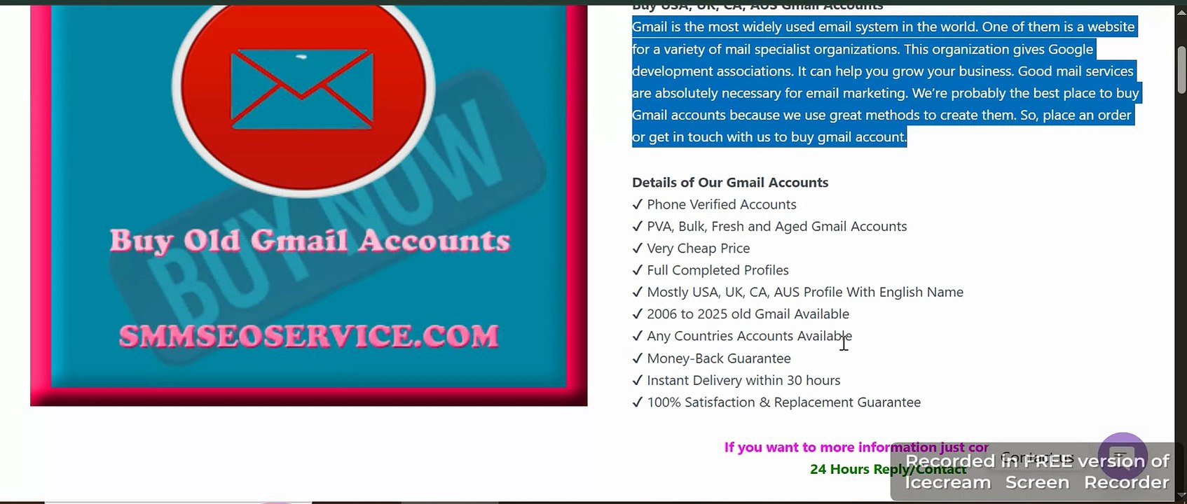 Best Sites For Buying Aged Gmail Accounts Safe...