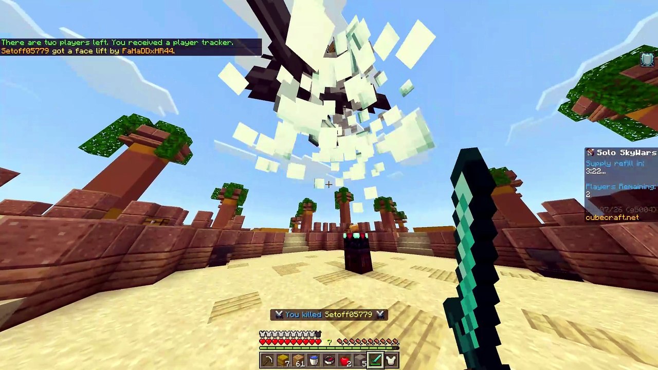 Minecraft Cubecraft SkyWars Solo: Tough Matches