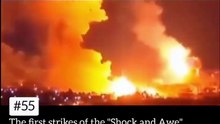 📸🌊This footage captures the opening phase of the “Shock and Awe” campa