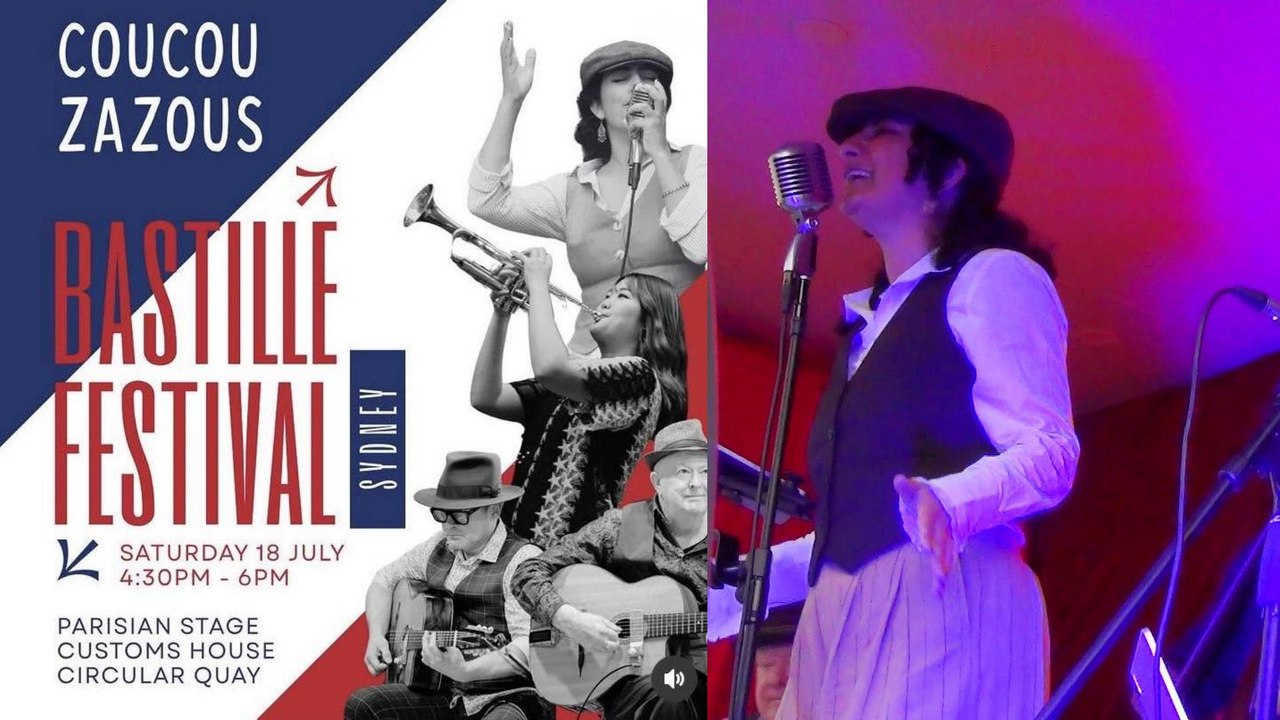 Bastille Festival Sydney 2026 Part 3 Coucou Zazous, Circular Quay, 18 Jul 26