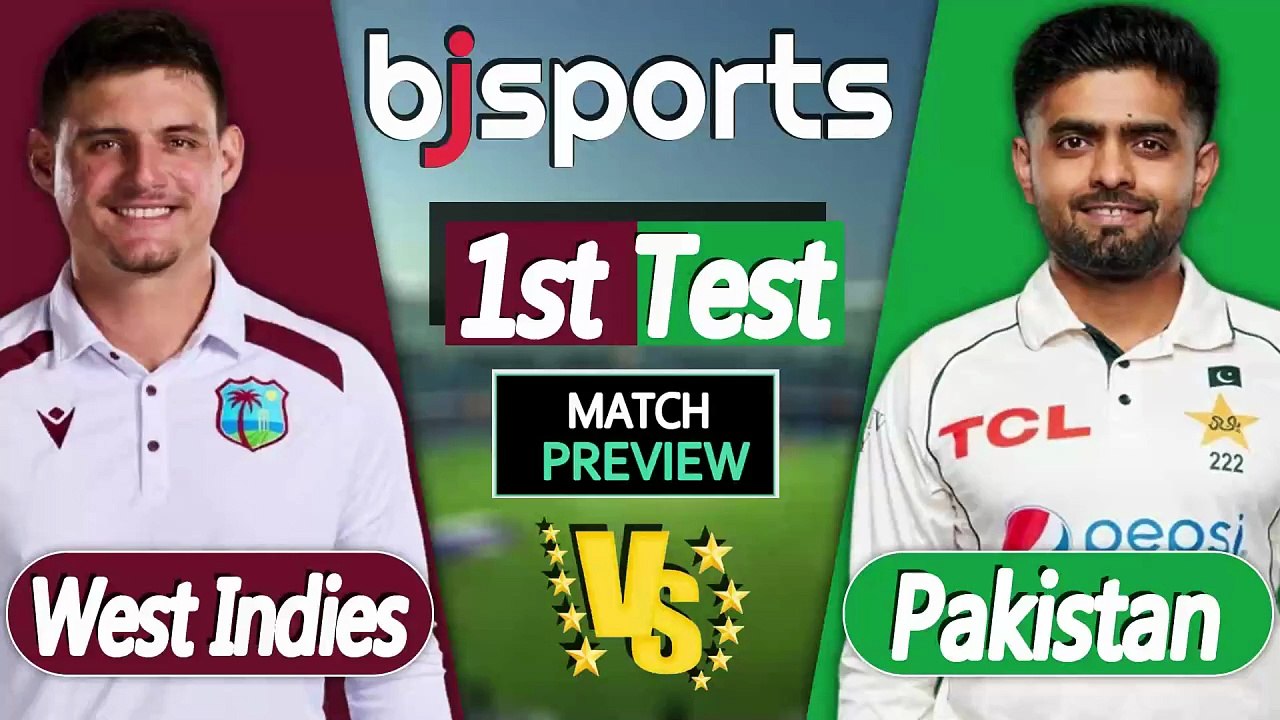 Pakistan vs West Indies 2026 | PAK vs WI 1st TEST Match Preview |