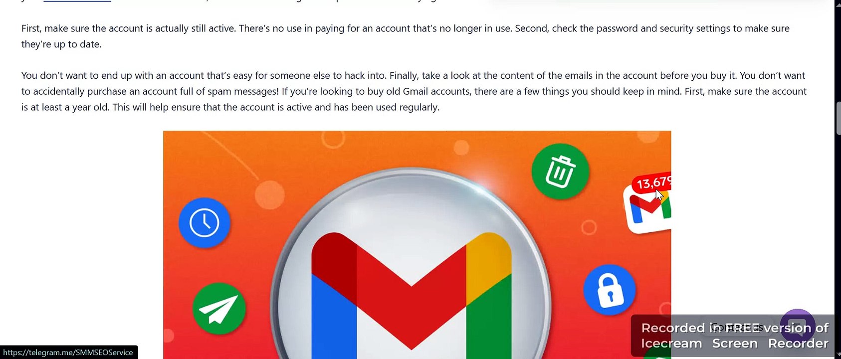 How To Buy Old Gmail Accounts In the USA - bulb