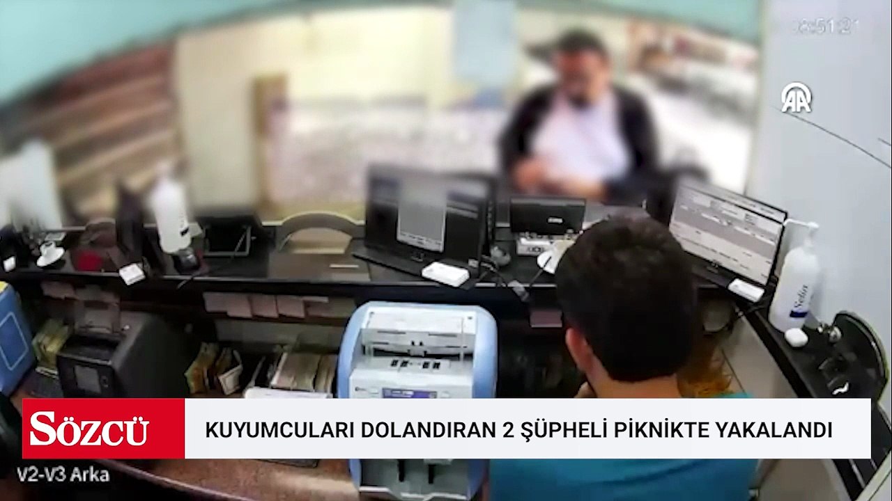 Fatih'te iki kuyumcuyu dolandırdığı öne sürülen 2 şüpheli piknik yaparken yakalandı