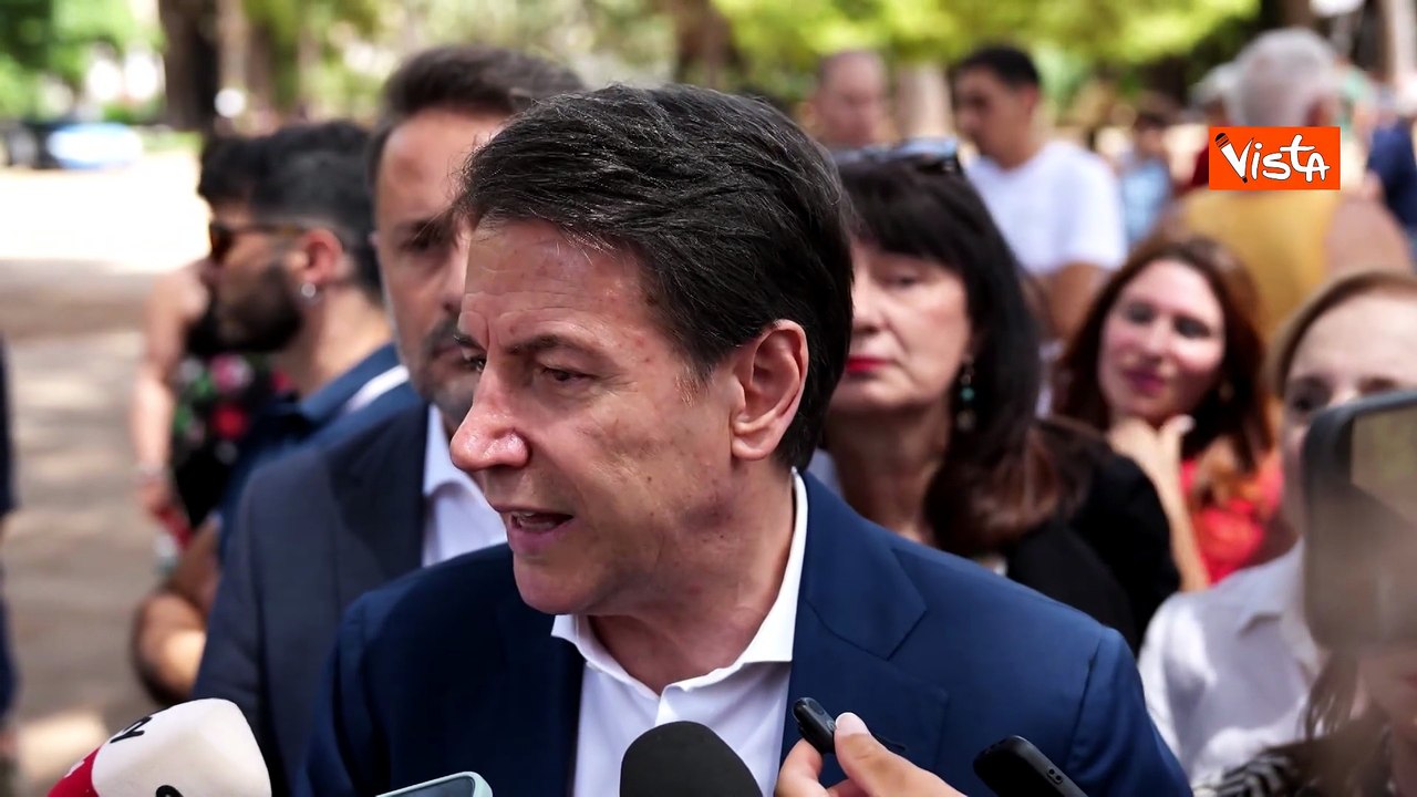 Conte: Trovo insopportabile che alcuni partiti vogliano appropriarsi di Borsellino