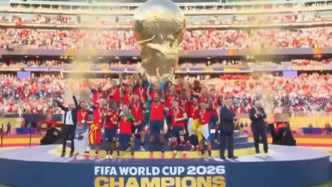 Aussie commentator caught on hot mic reacting to Trump getting in the way at the World Cup